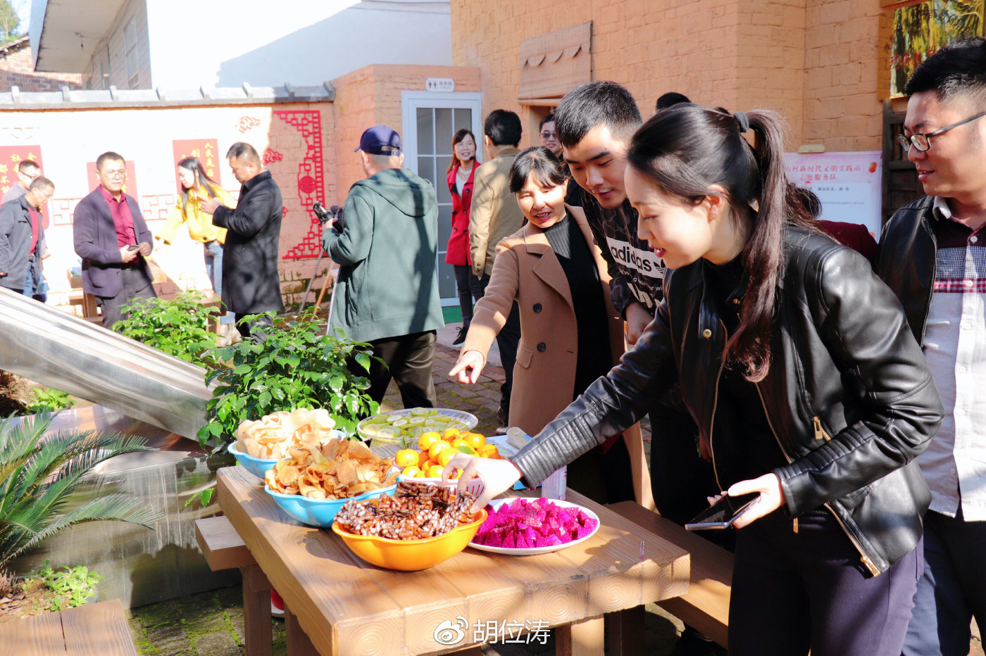 走进麻山新时代文明实践站 感受乡村振兴力量