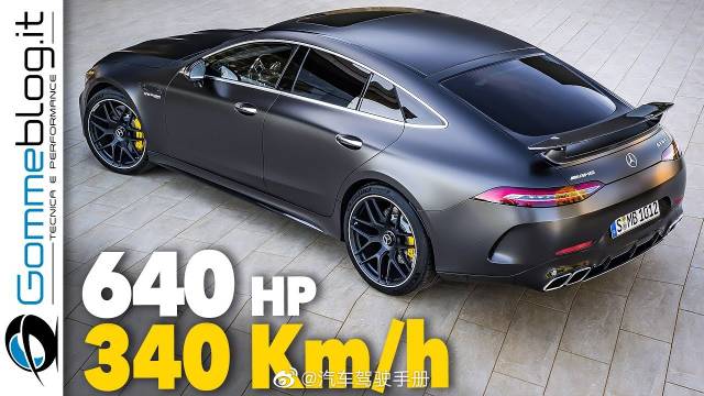 夹持大跑车宝马和保时捷Panamera Turbo杀手