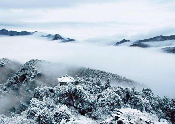 看雪还去北方吗庐山浪漫雪景等你来邂逅冬季看雪旅游推荐