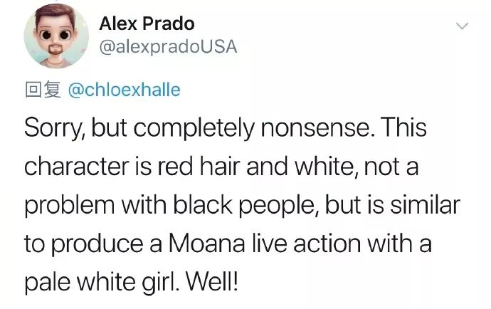 追求人种平等是对的，但美人鱼是肤白、貌美红发的傻白甜公主！