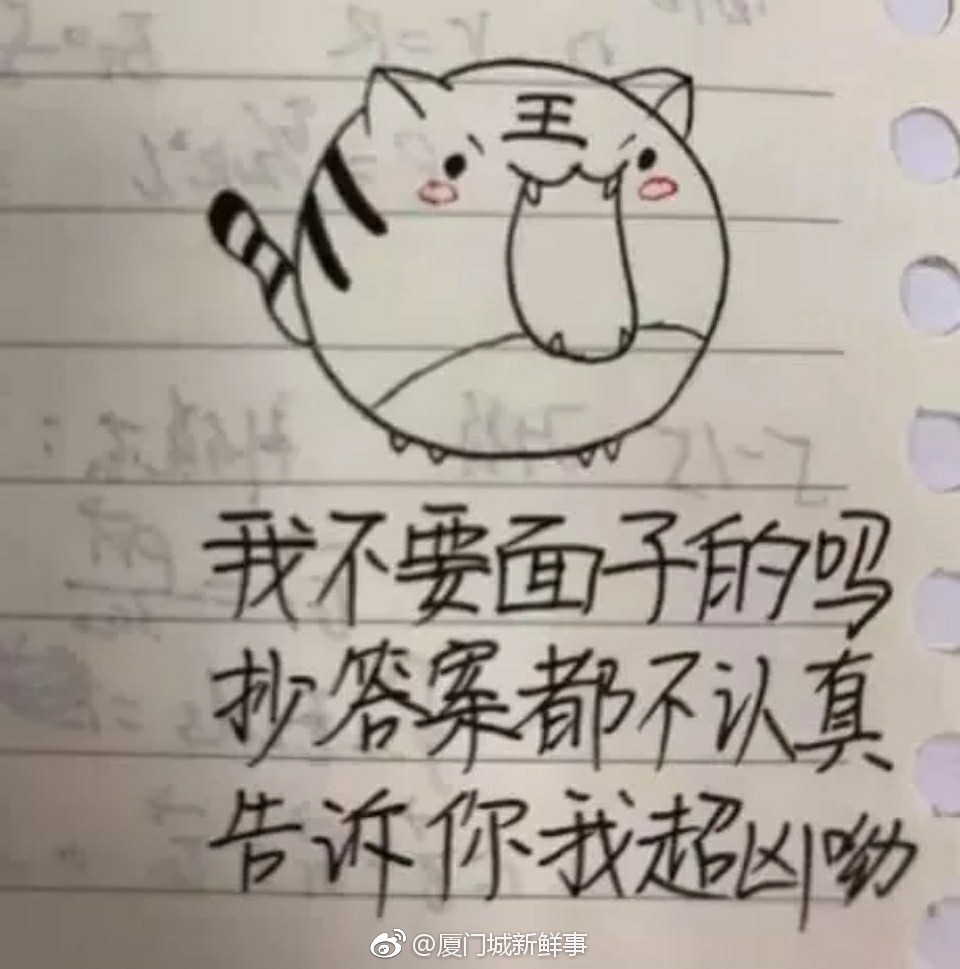 厦门大学助教小姐姐把作业评语画成表情包