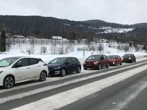 挪威2018交付的新车中，31.2％是纯电动汽车