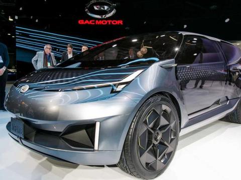 广汽传祺Entranze概念车亮相北美车展 最大续航或达595公里