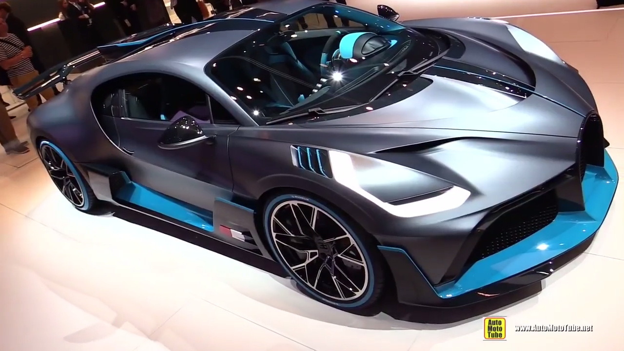 2019布加迪Divo车展静态实拍欣赏