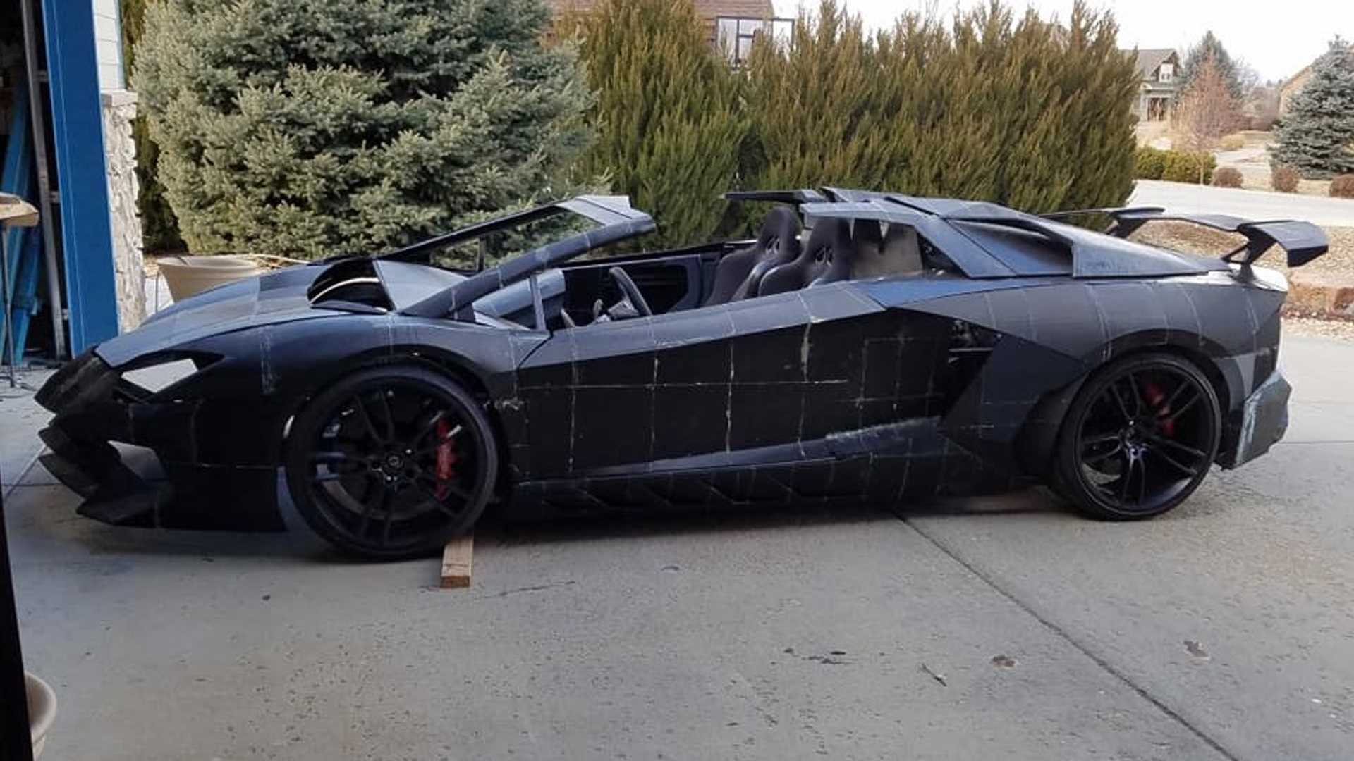 科技狂人的杰作!3D打印兰博基尼Aventador