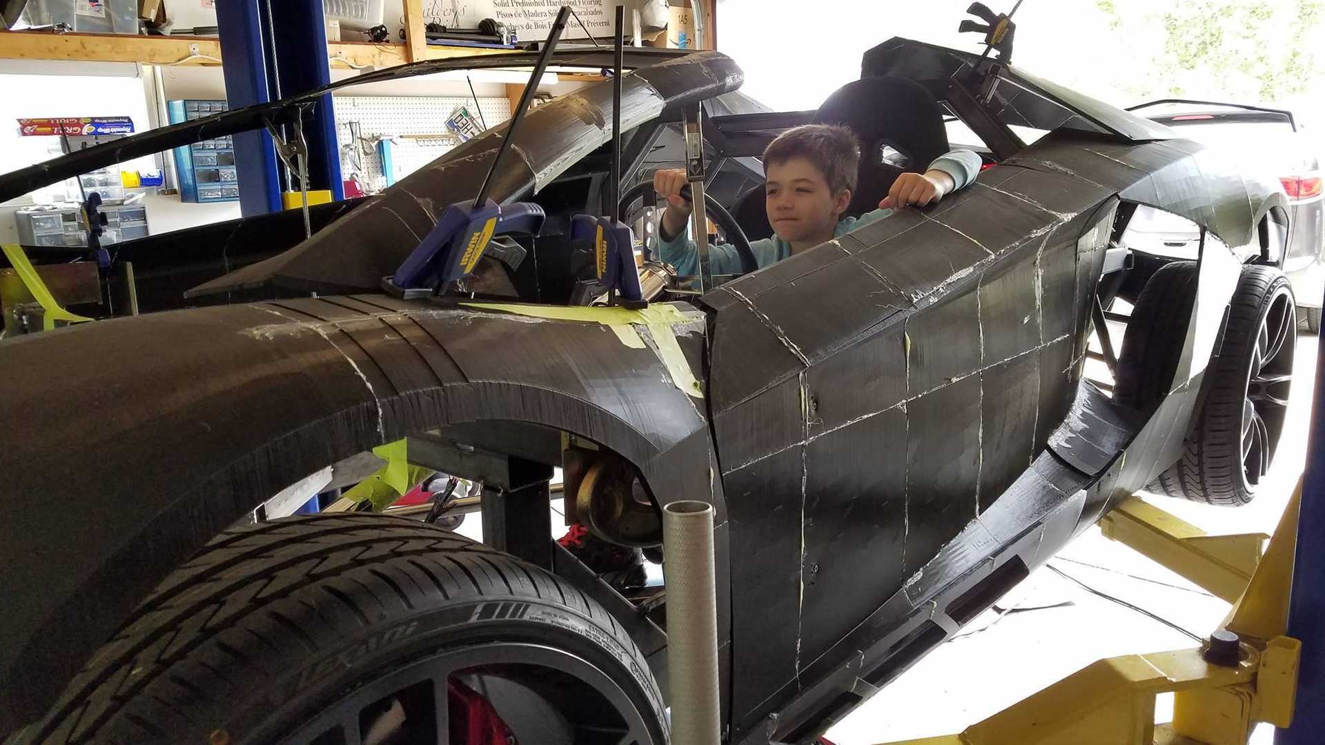 科技狂人的杰作!3D打印兰博基尼Aventador