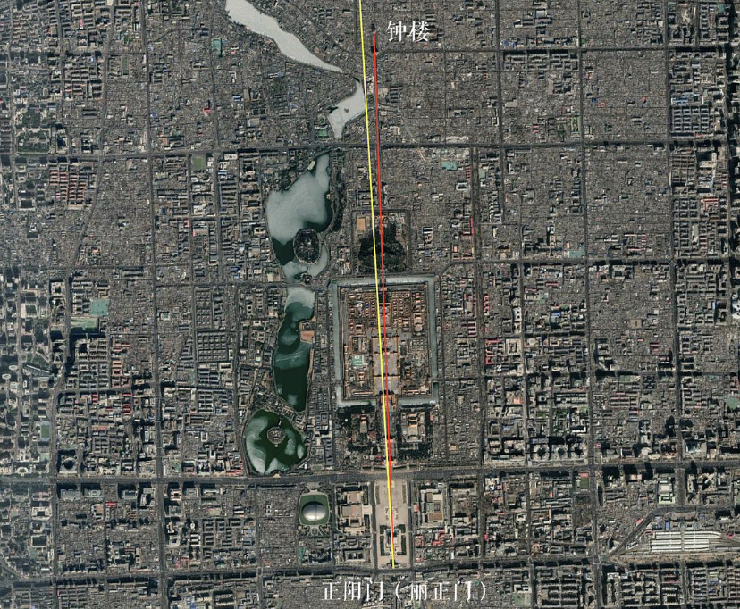 北京中轴线相较于地理子午线偏移了2多这是为什么呢