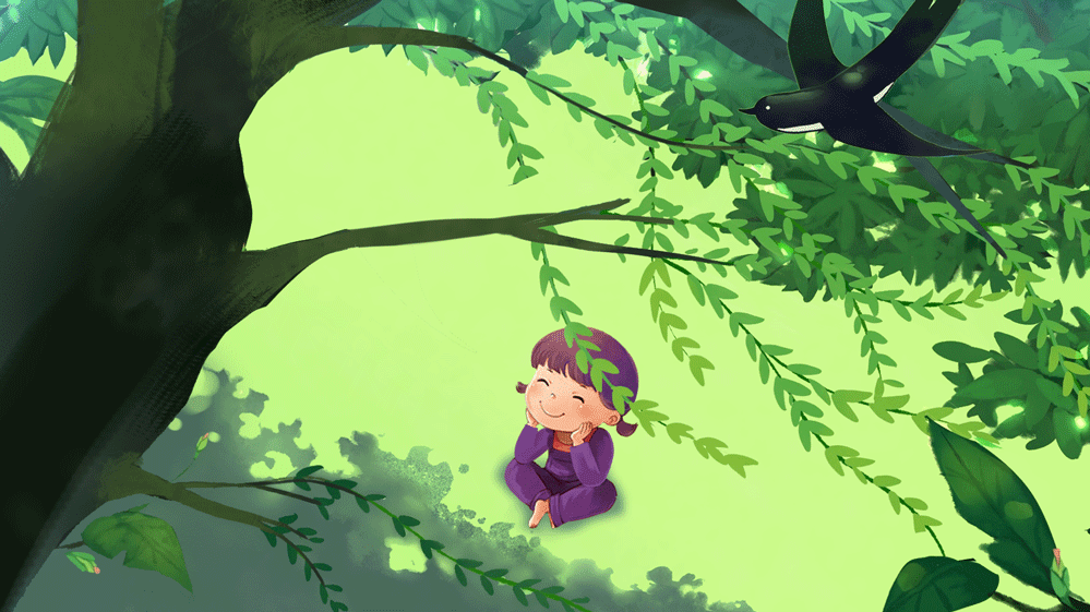 摄图网的插画gif动图上线了这个春天和图图一起让插画动起来玩出高