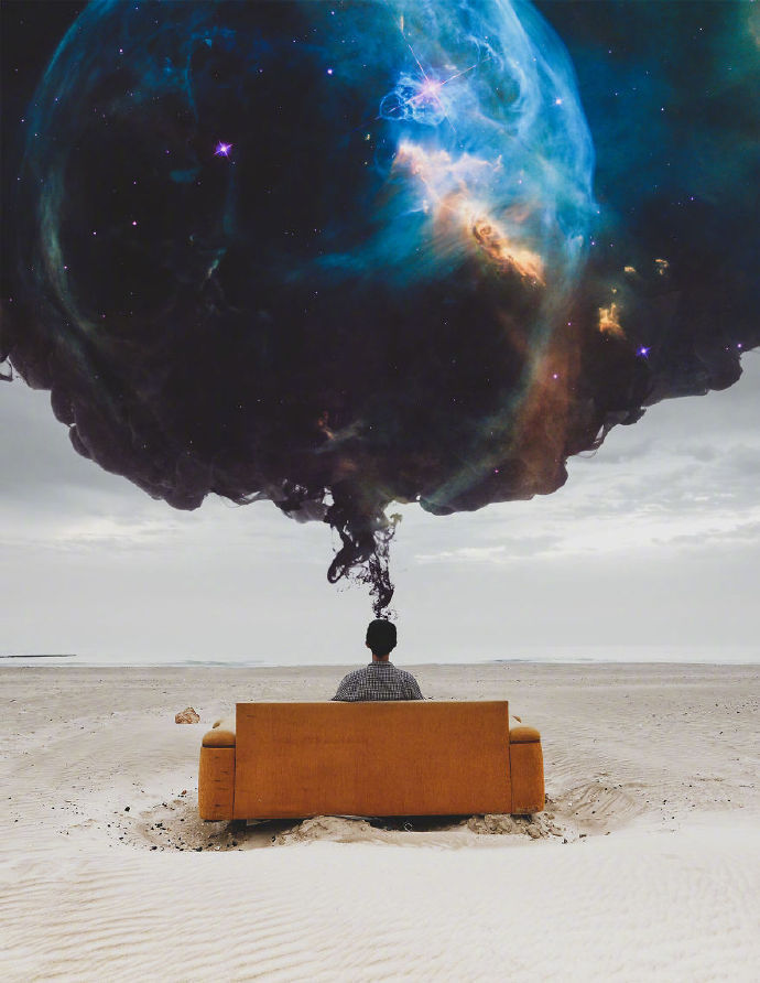 ps大神创作的作品,技术不是最关键的