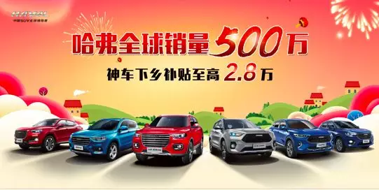 全球销量500万只是起点,哈弗开启全球市场新征途
