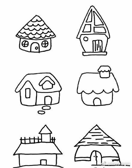 世界地图册简笔画