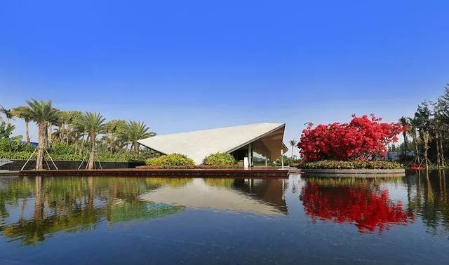 三亚海棠华著,一线临海别墅社区,中国传统的合院经典杰作