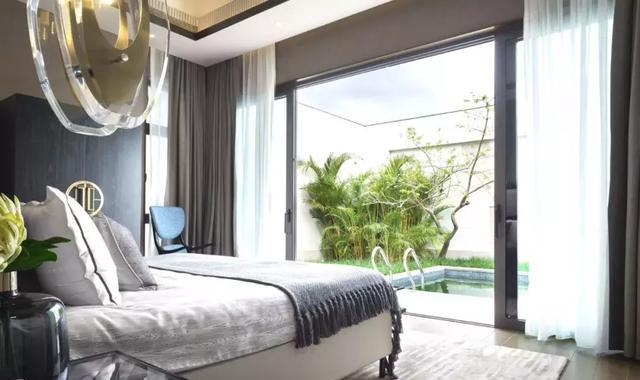 三亚海棠华著,一线临海别墅社区,中国传统的合院经典杰作