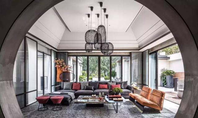 三亚海棠华著,一线临海别墅社区,中国传统的合院经典杰作