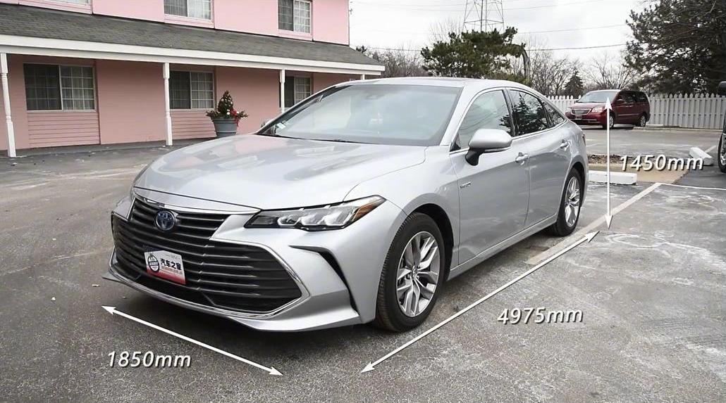 2019北美底特律车展实拍 亚洲龙(海外) 2019款 HYBRID XLE~