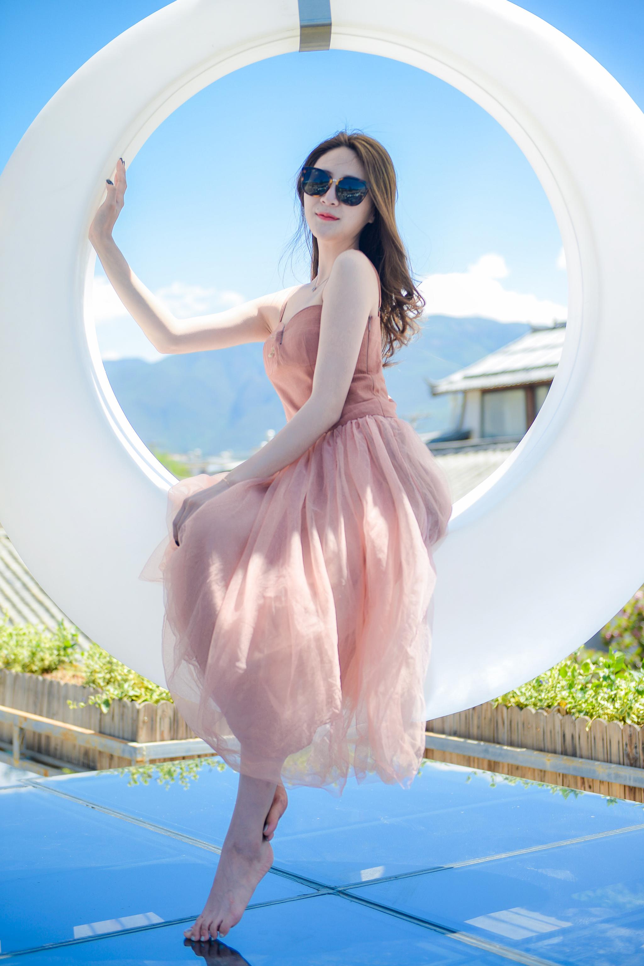 我每天都要在丽江豆花名宿客栈给好多美女拍照