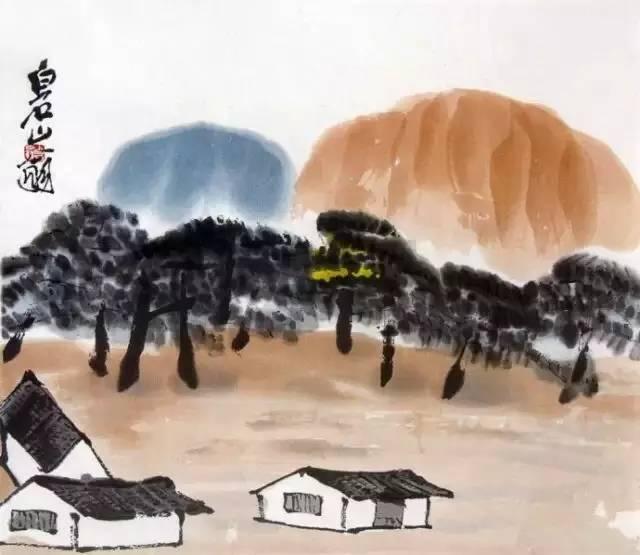 ��ʯ�����ʫ�黭��ɽˮ54��