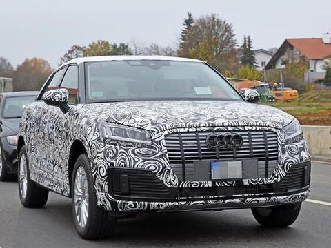 奥迪Q2纯电版被曝光，配有太阳能充电