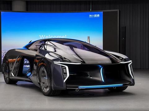 四轮转动＋剪刀门＋沉浸式座舱，这辆国产电动跑车很不一般！