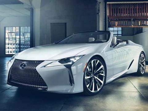 最美敞篷跑车，雷克萨斯 LC 敞篷版亮相