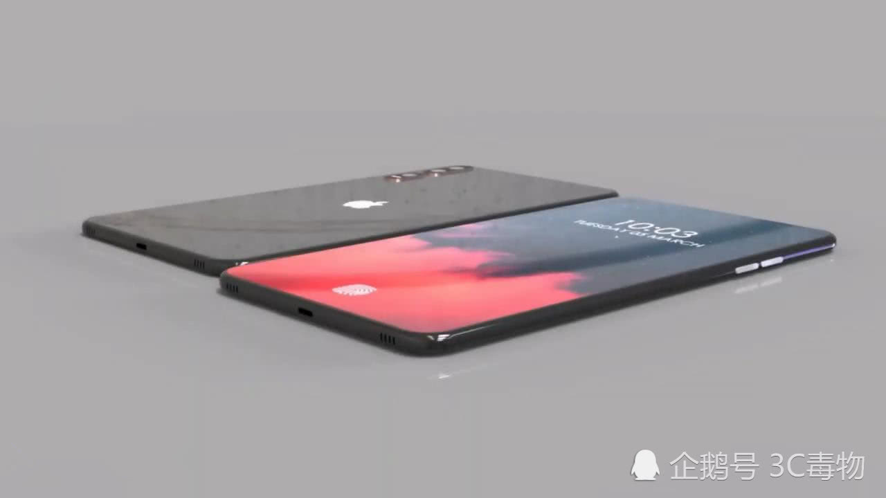 iPhoneXI概念图:去掉刘海屏看完华为MateX可