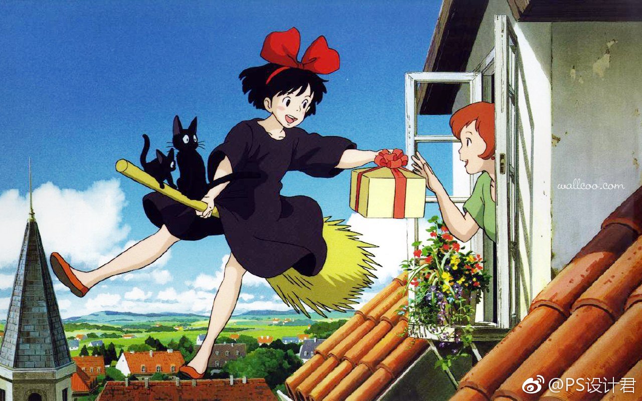 摄影技巧 宫崎骏高清动漫壁纸,喜欢的收藏