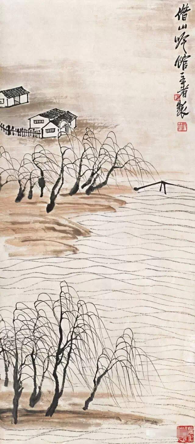 ��ʯ�����ʫ�黭��ɽˮ54��