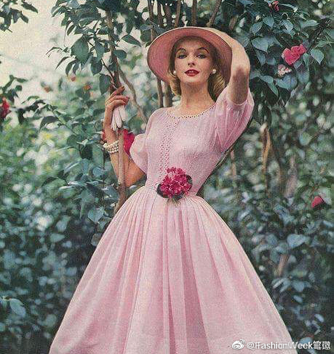 上个世纪的时装大片