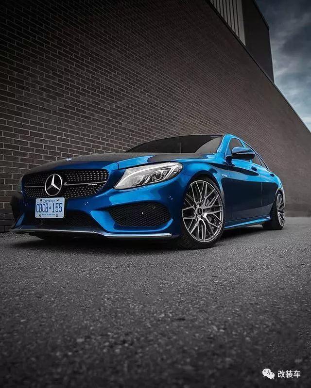 入门级别梅赛德斯-AMG C43改装案例,你会选择低趴还是竞技?