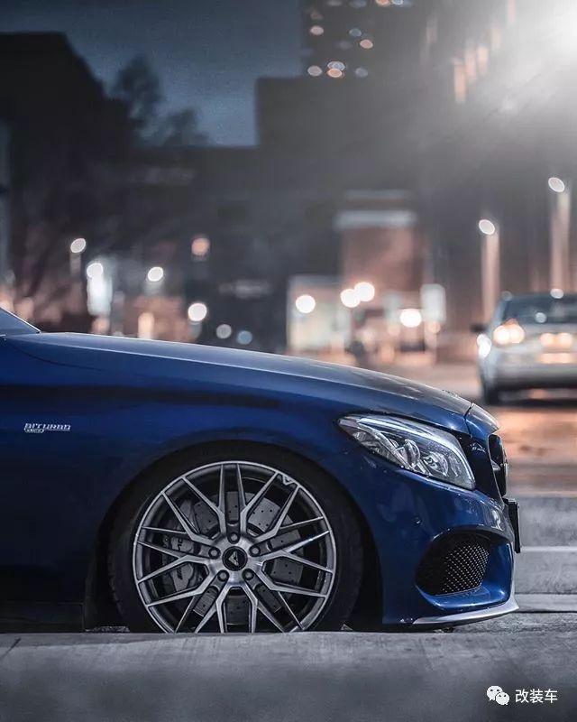 入门级别梅赛德斯-AMG C43改装案例,你会选择低趴还是竞技?