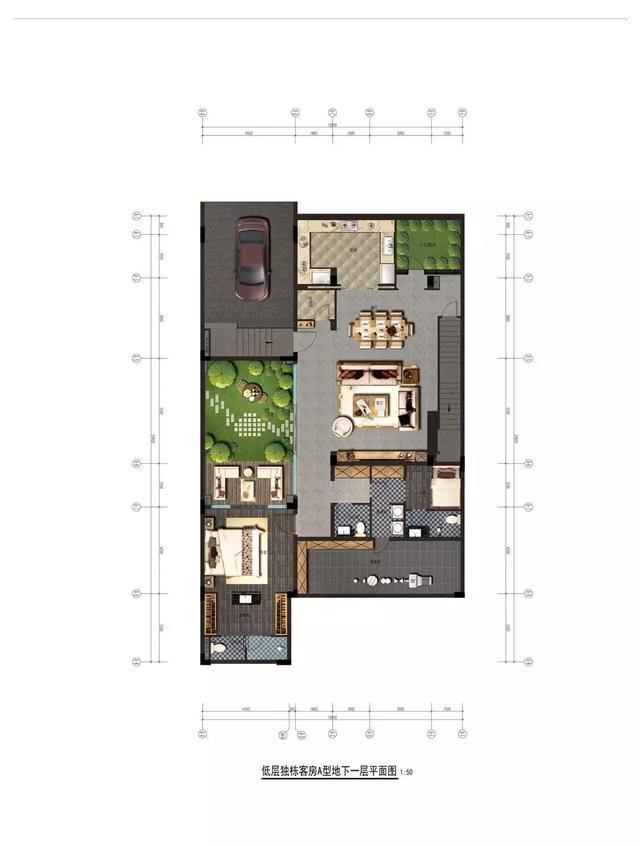 三亚海棠华著,一线临海别墅社区,中国传统的合院经典杰作