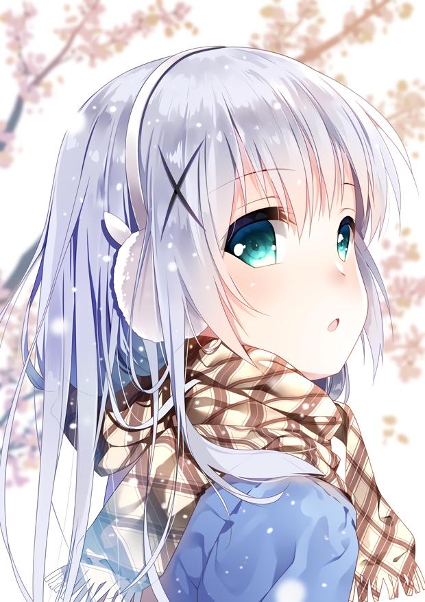 精选二次元少女与萌图,金发碧眼和蓝眸点缀的世界