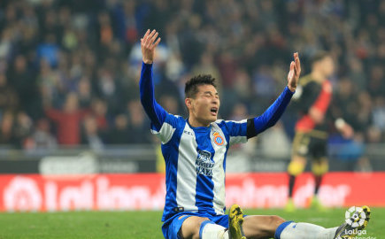 如果武磊连续五轮西甲联赛没有进球,还能保住