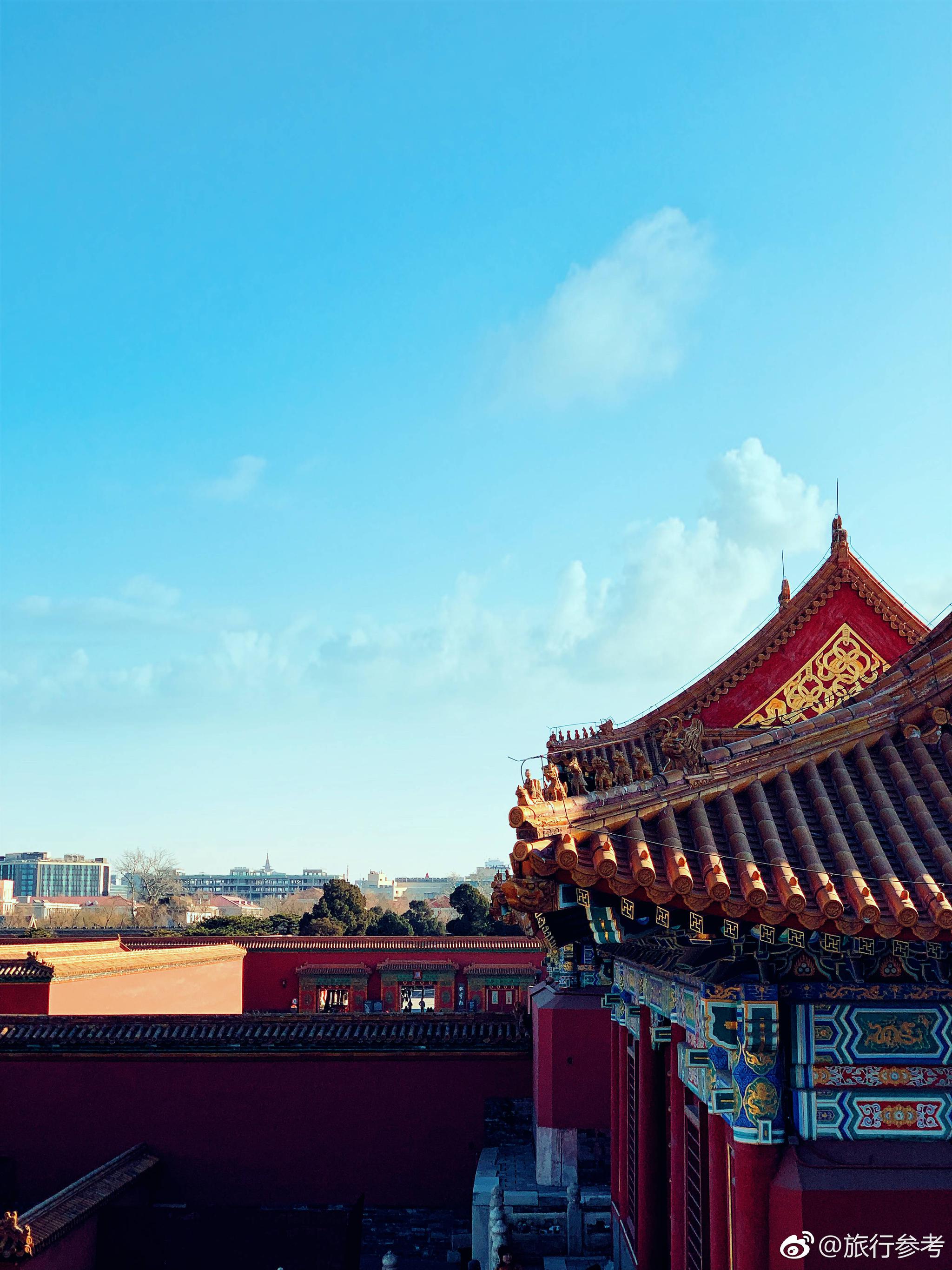 打卡北京故宫,感受宏伟建筑 @微博旅游