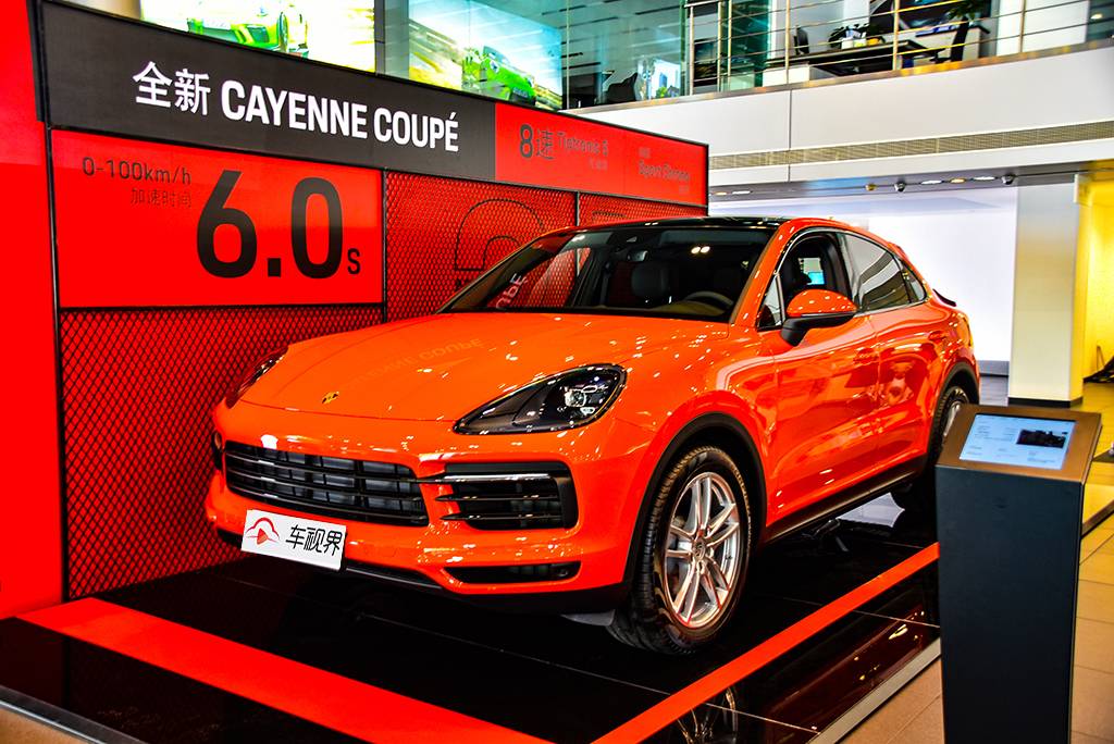 抢先到店实拍保时捷全新Cayenne Coupe!带有赛道基因的SUV