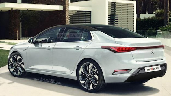 三菱全新一代EVO渲染图曝光!网友:若长这样,不如买奔驰A45 AMG