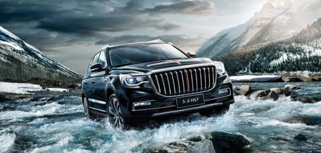 红旗中大型SUV HS7上市,搭载3.0T发动机,售价34.98万起