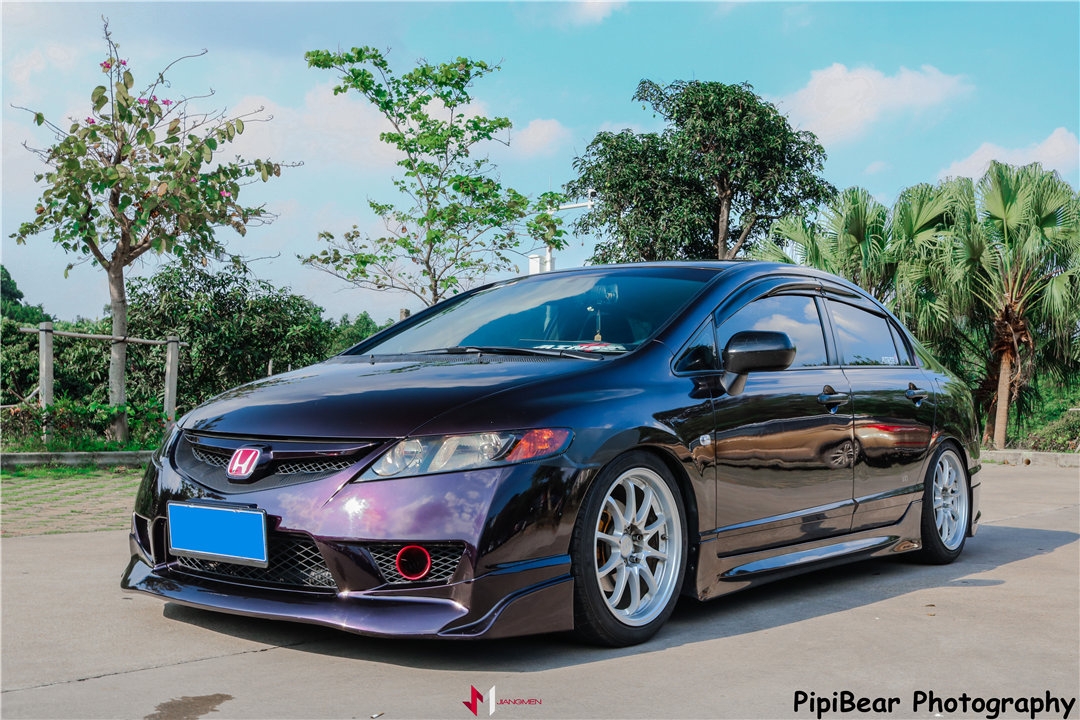 被FD2毒害后购入八代思域玩改装,连续爆了五条前铲还要继续!