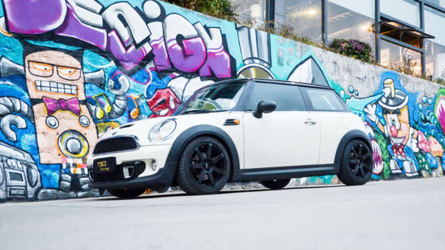 MINI Cooper(R56)改装德国TEI Racing街道版绞牙避震作业记录