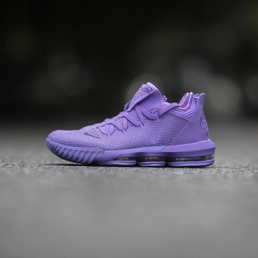 lebron 16 low atomic violet