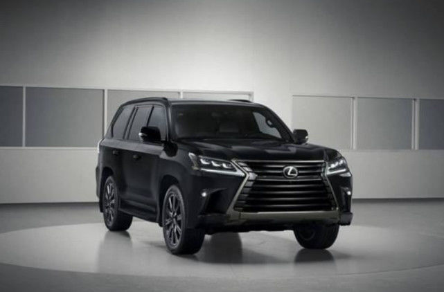 19款雷克萨斯LX570s黑色限量版来袭,身材更加魁梧