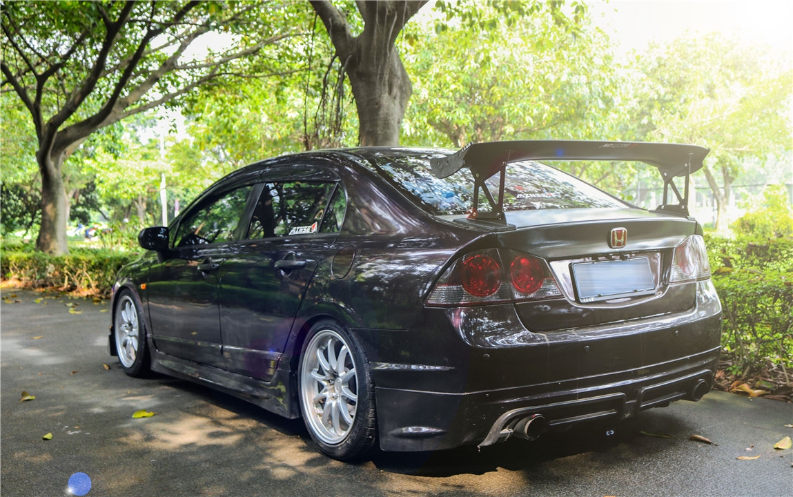 被FD2毒害后购入八代思域玩改装,连续爆了五条前铲还要继续!