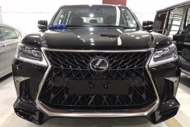 19款雷克萨斯LX570s黑色限量版来袭,身材更加魁梧