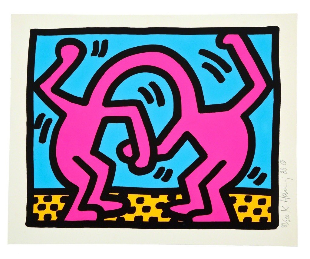 keithharing涂鸦,keithharing涂鸦寓意 美国涂鸦艺术家keith haring 作品