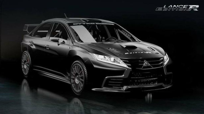 三菱全新一代EVO渲染图曝光!网友:若长这样,不如买奔驰A45 AMG