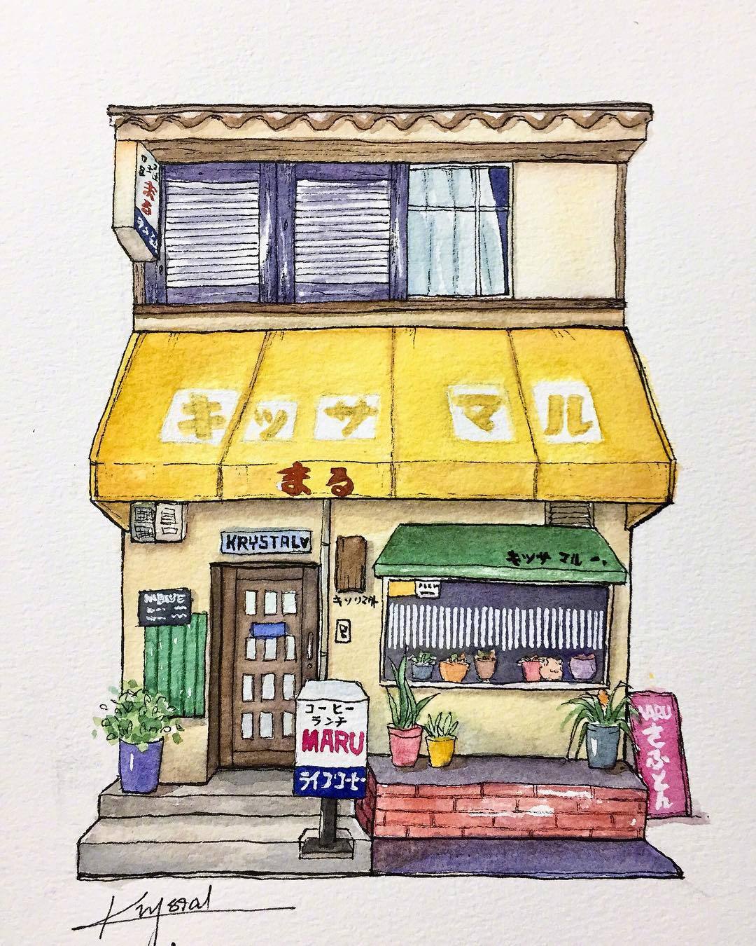 小店水彩.ins:krystal_jin_626