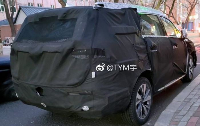 或是豪情重生 吉利VX11七座SUV曝光