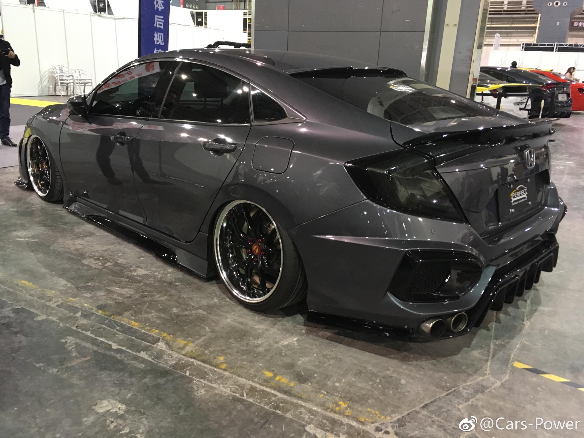 两台十代思域的改装案例!