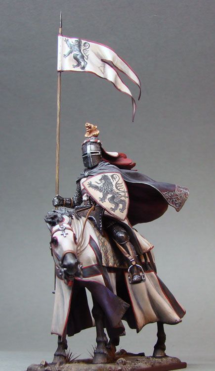 霸气中世纪骑士模型设计，酷啊: 艺术大亨