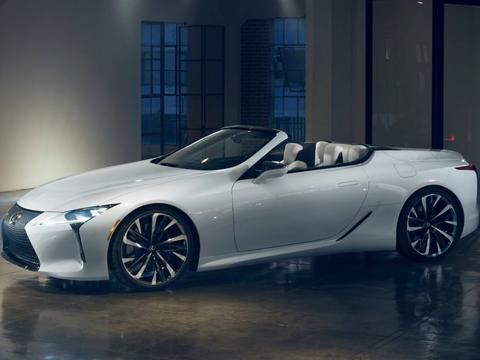 雷克萨斯LC敞篷概念车官图曝出！